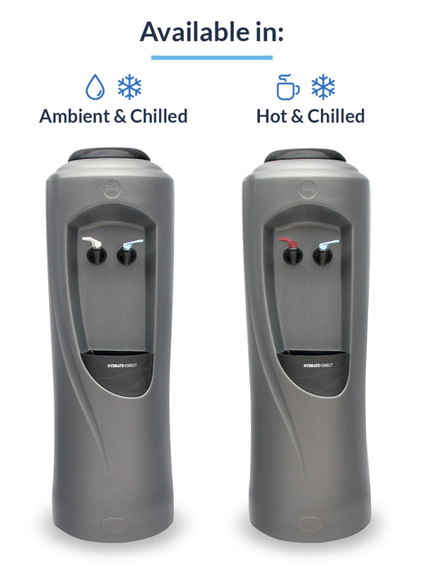The Core Floor Standing Bottled Water Cooler - Available in Hot & Cold or Ambient & Cold temperatures