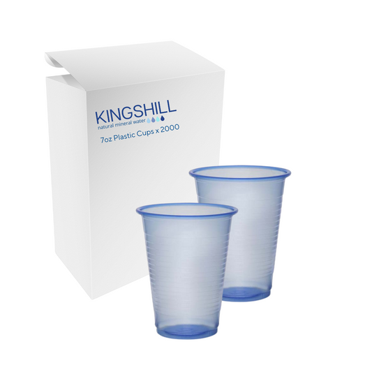 7oz Blue Plastic Cups x 2000