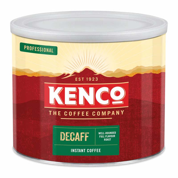 Kenco Decaff Instant Coffee Granules - 500g Tin